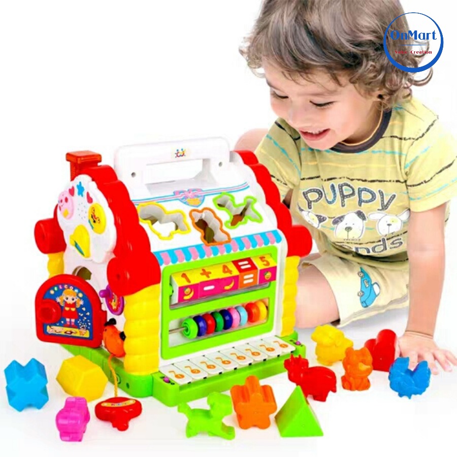 Bộ đồ chơi Ngôi nhà vui vẻ Huile Toys Bộ đồ chơi Ngôi nhà vui vẻ Huile Toys
