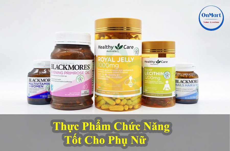 Các loại thực phẩm chức năng tốt cho phụ nữ Các loại thực phẩm chức năng tốt cho phụ nữ
