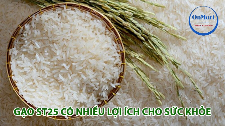 Gạo hữu cơ ST25 có nhiều lợi ích cho sức khỏe Gạo hữu cơ ST25 có nhiều lợi ích cho sức khỏe
