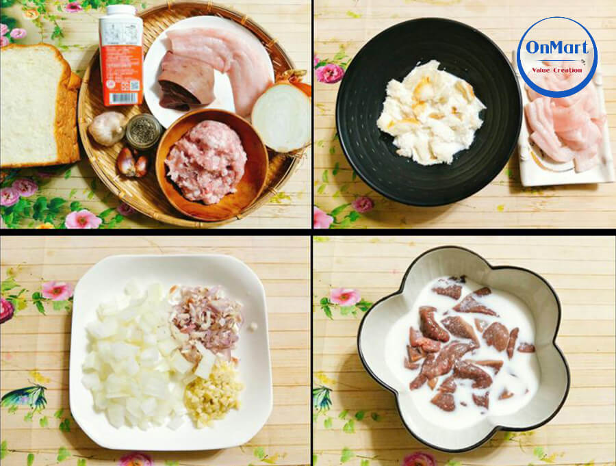 Các bước trong cách làm pate thịt lợn Các bước trong cách làm pate thịt lợn