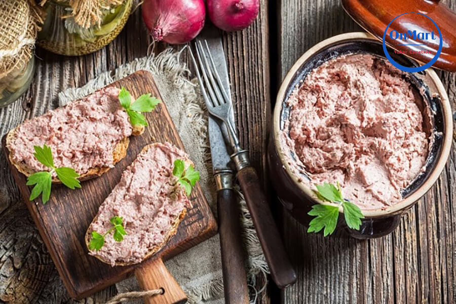 Cách làm pate thịt heo với gan gà Cách làm pate thịt heo với gan gà