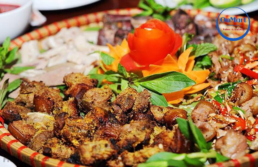 Thịt lợn đen nướng muối ớt thơm ngon Thịt lợn đen nướng muối ớt thơm ngon