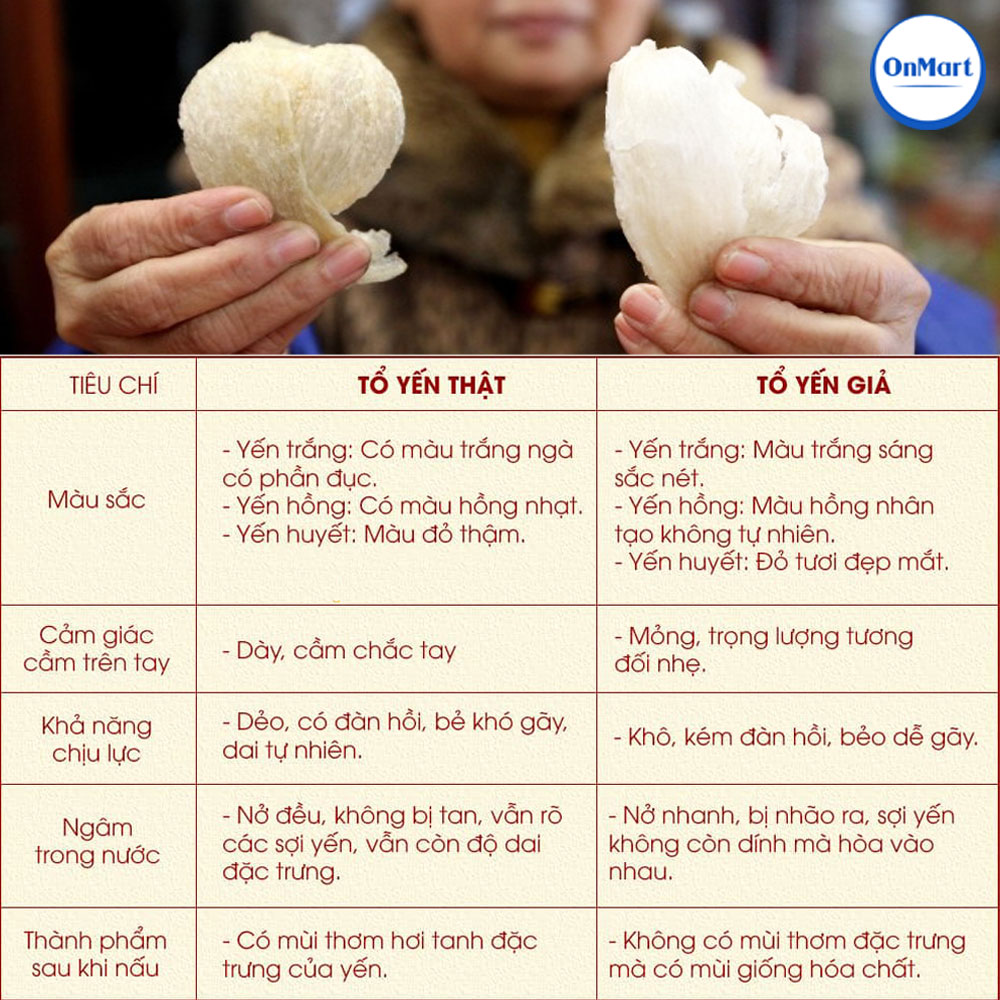 Điện máy XANH Các cách phân biệt yến thật và yến giả đơn giản và chính xác nhất