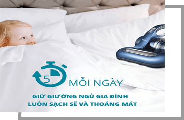 Vệ sinh giường nệm mỗi ngày