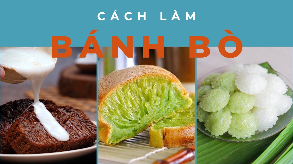 Cách làm bánh bò bằng bột gạo