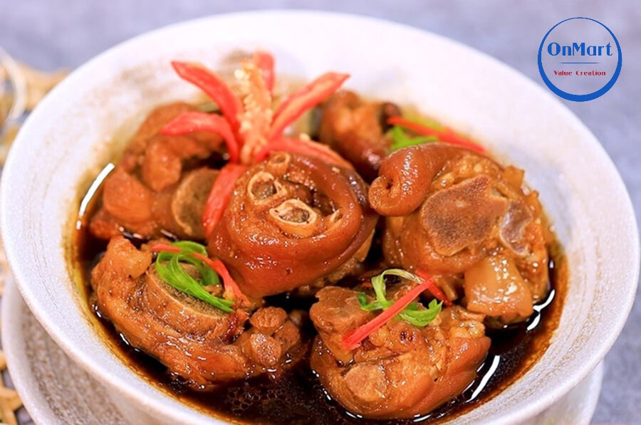 Món chân giò heo kho tàu thơm ngon và bổ dưỡng Món chân giò heo kho tàu thơm ngon và bổ dưỡng