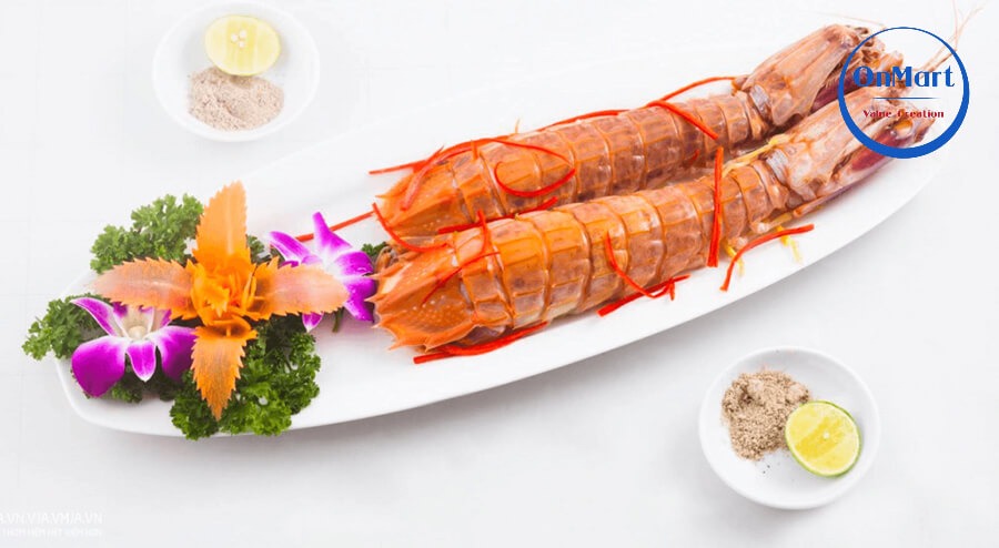 Món tôm tít hấp thơm ngon Món tôm tít hấp thơm ngon