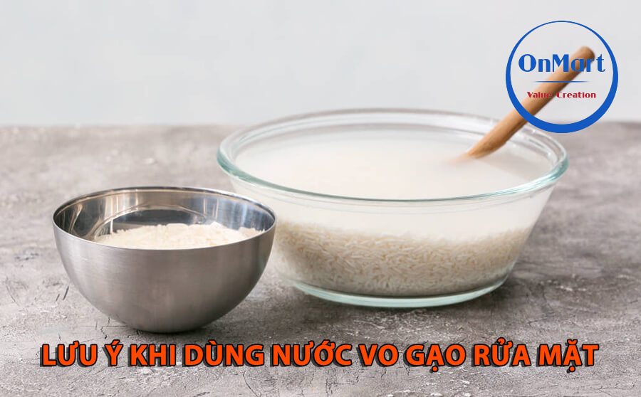 Những lưu ý với cách dùng nước vo gạo rửa mặt Những lưu ý với cách dùng nước vo gạo rửa mặt