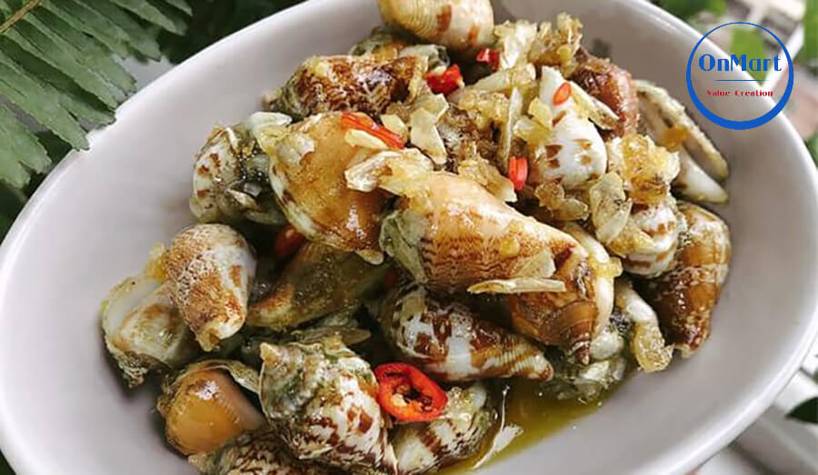 Ốc nhảy chứa hàm lượng dinh dưỡng cao Ốc nhảy chứa hàm lượng dinh dưỡng cao