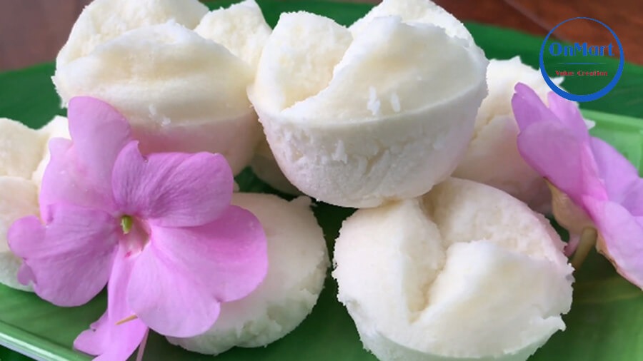 Thành phẩm cách làm bánh bột gạo với trứng gà là bánh thuẫn Thành phẩm cách làm bánh bột gạo với trứng gà là bánh thuẫn