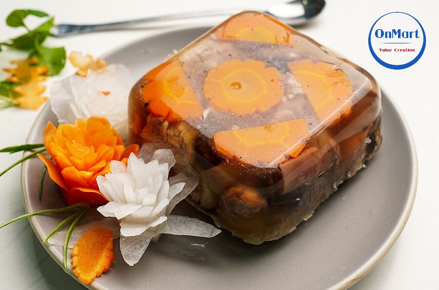 Thịt đông chân giò là món ăn không thể thiếu trong dịp Tết Thịt đông chân giò là món ăn không thể thiếu trong dịp Tết