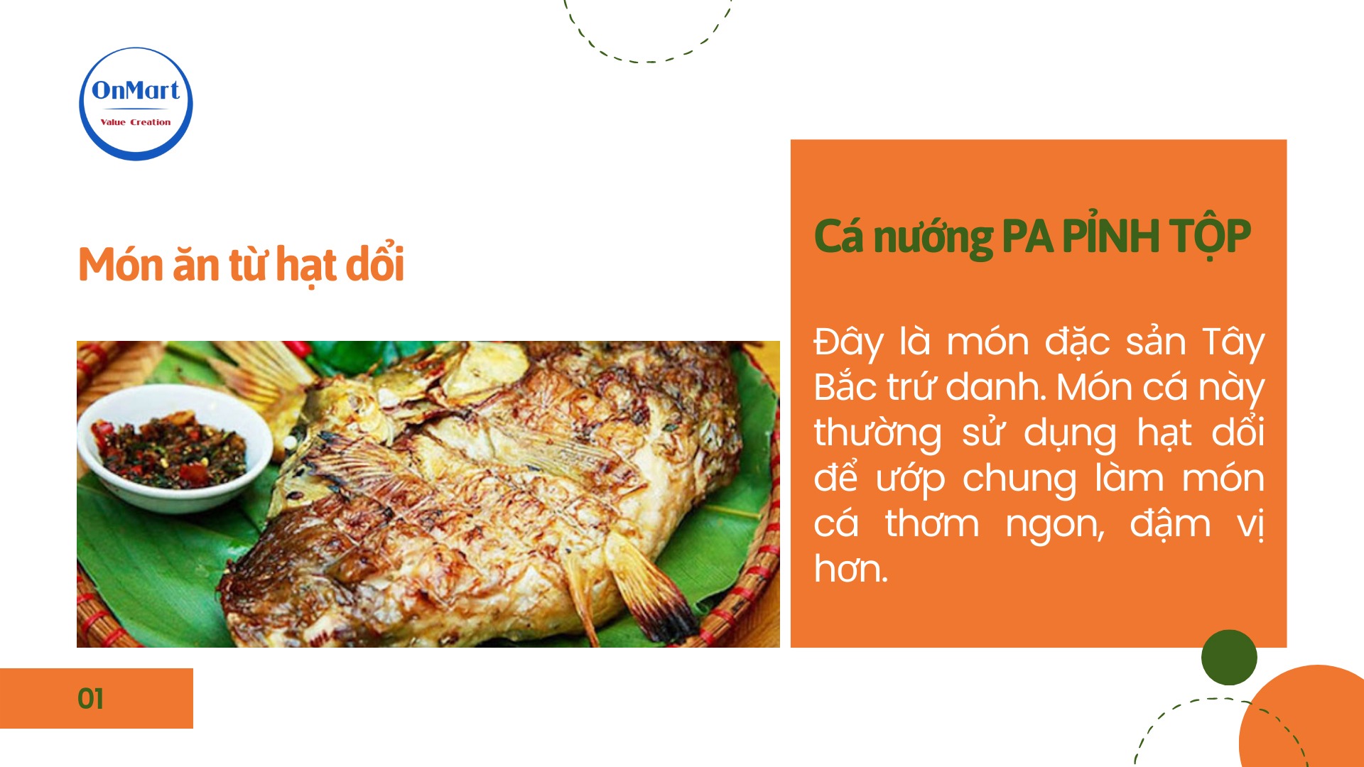 Hạt dổi ướp cá nướng Pa Pinh Top